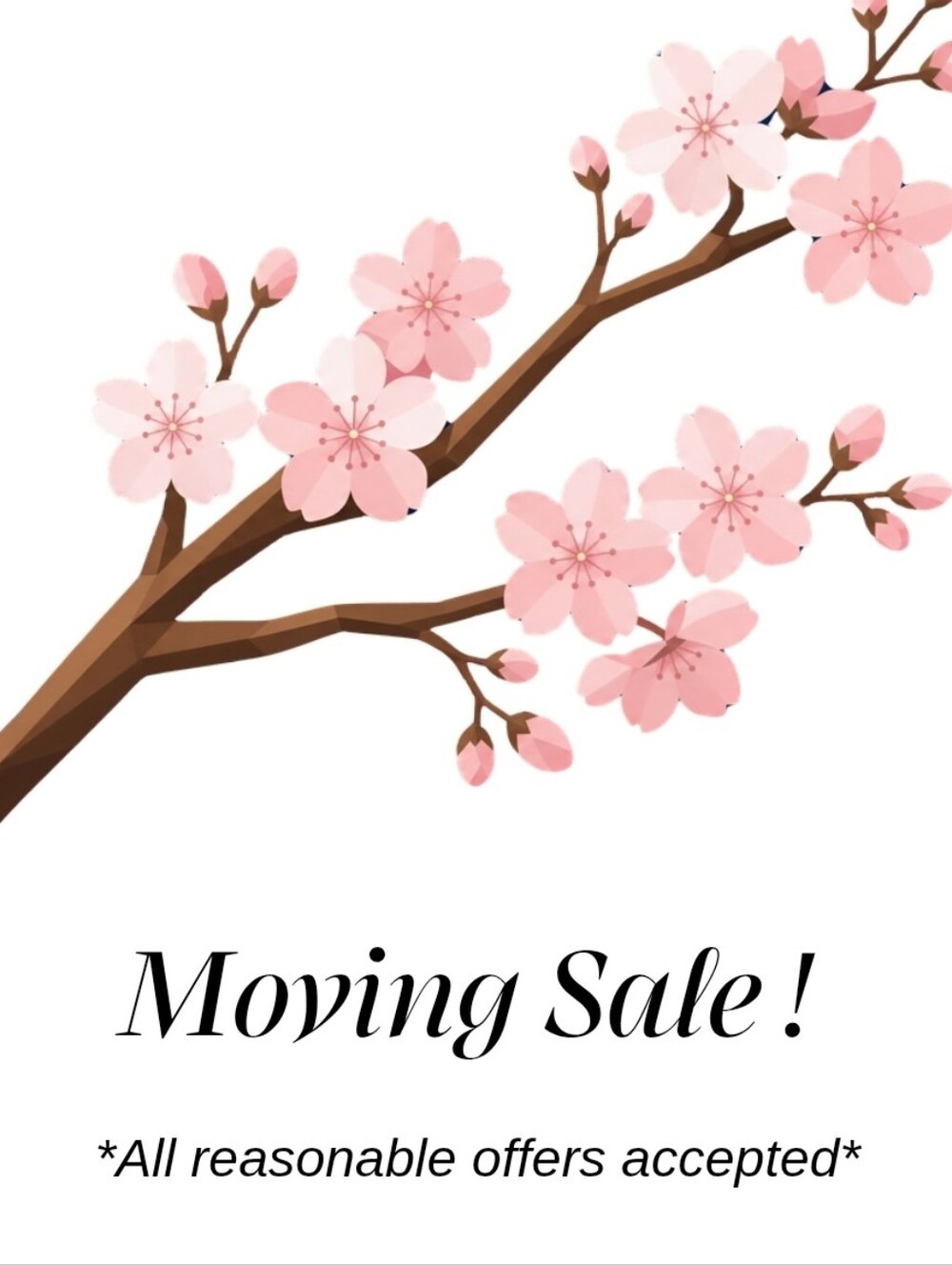 🌸Moving Sale (Everything Included)🌸